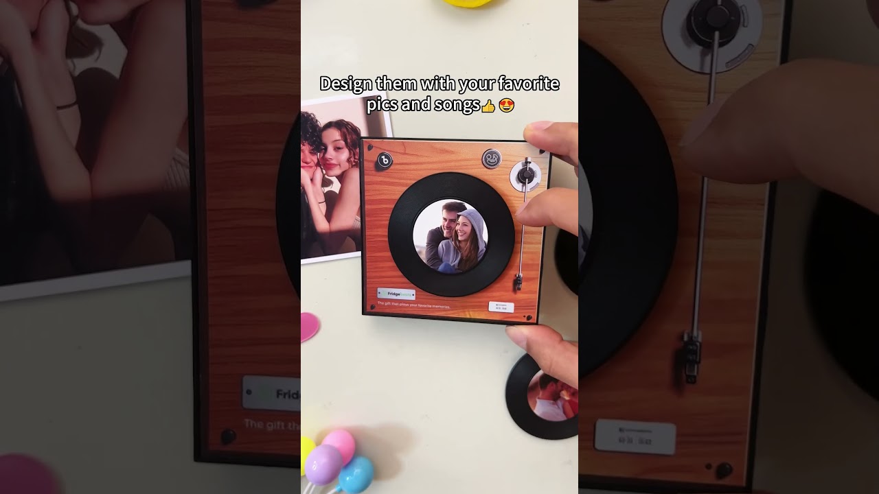 Custom Photo & Music Fridge Magnets🎵🎁| Buy 2 20% Off Now🎉