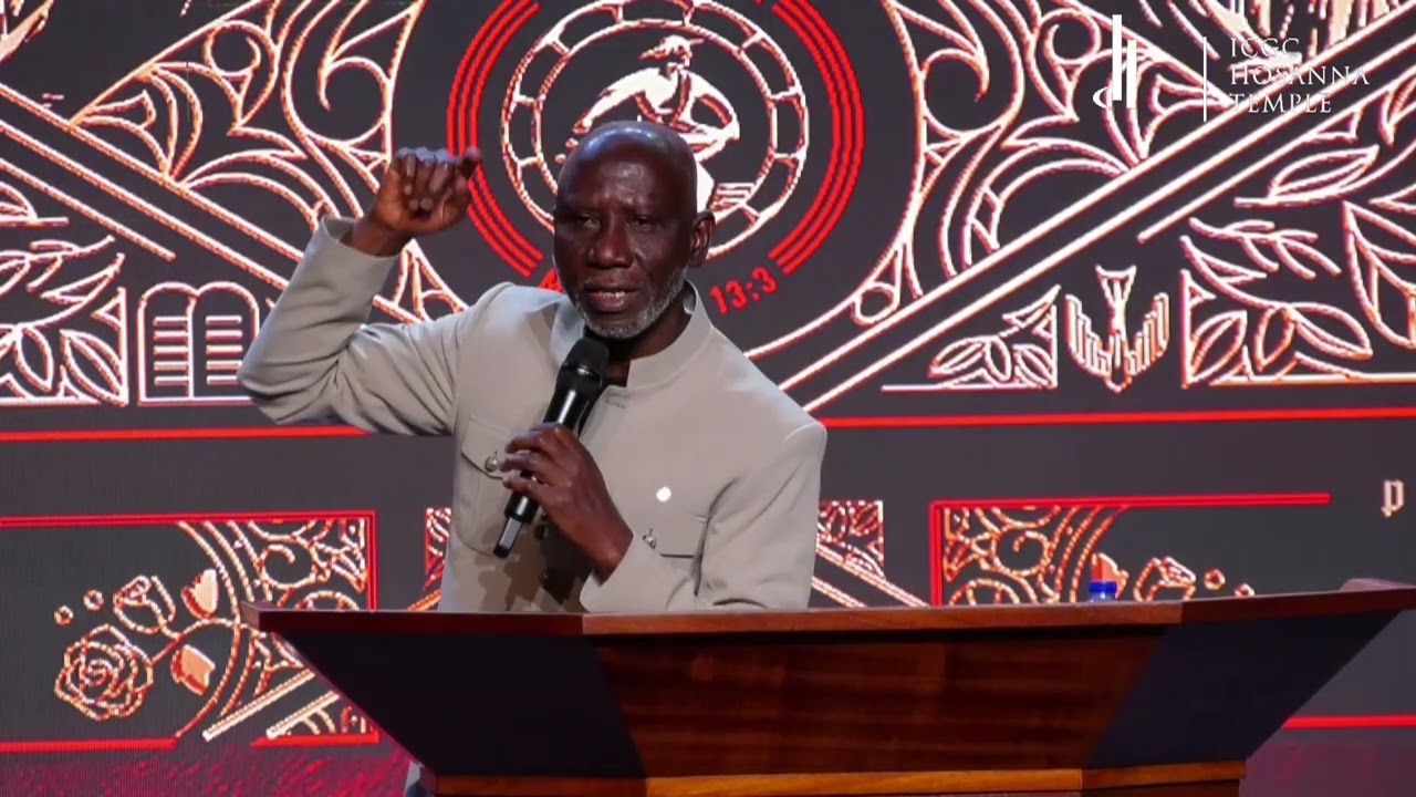 Uncle Ebo Whyte at ICGC Hosanna Temple
