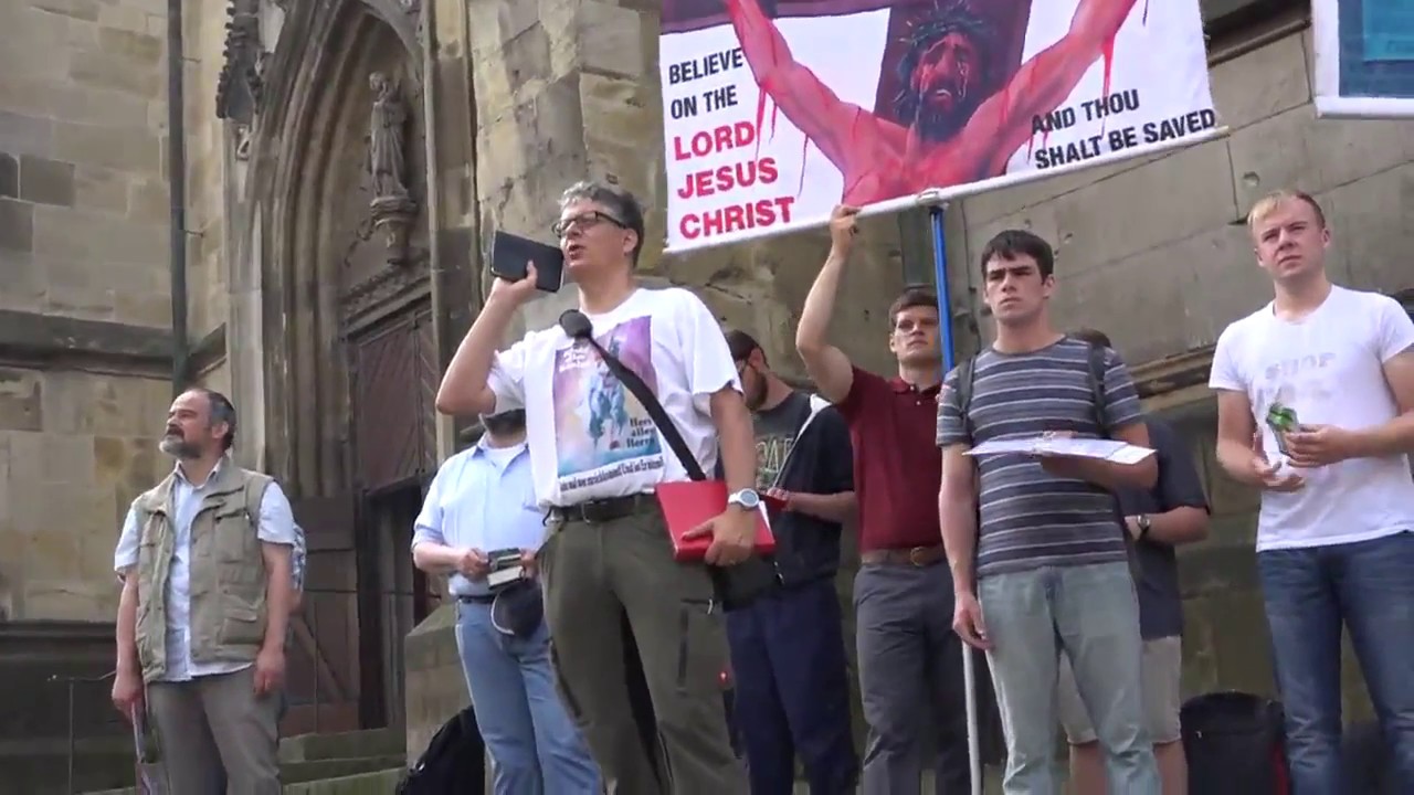 Streetpreaching: Dr. Nico C. Verhoef