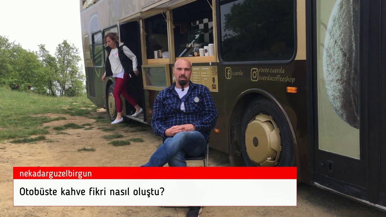 Türkiye'nin ilk ve tek çift katlı kahve otobüsü...