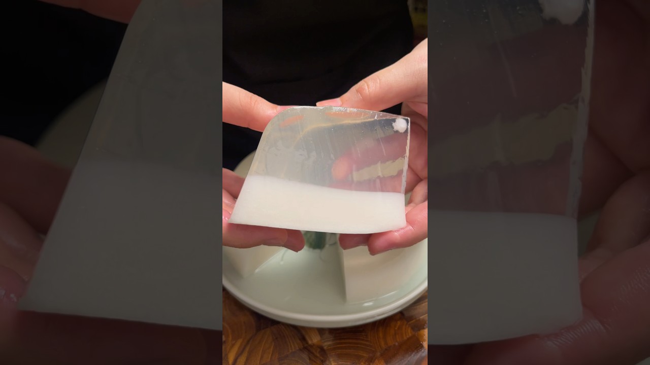 &ldquo;Coconut Jelly Pudding&rdquo; #shorts #asmr