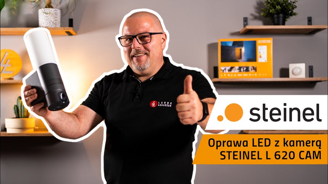 Oprawa LED z kamerą STEINEL L 620 CAM