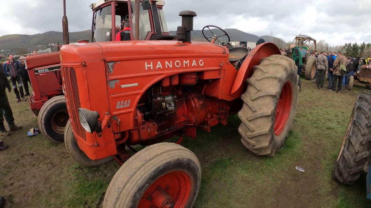 1960 Hanomag R545 5.7 Litre 4-Cyl Diesel Tractor (64 HP)