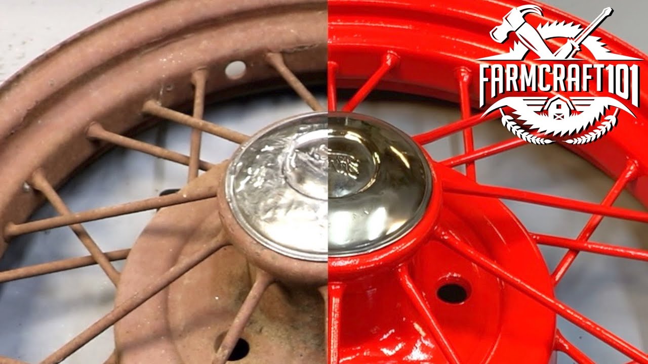 Реставрация и аукцион старинных колес Ford Model A!