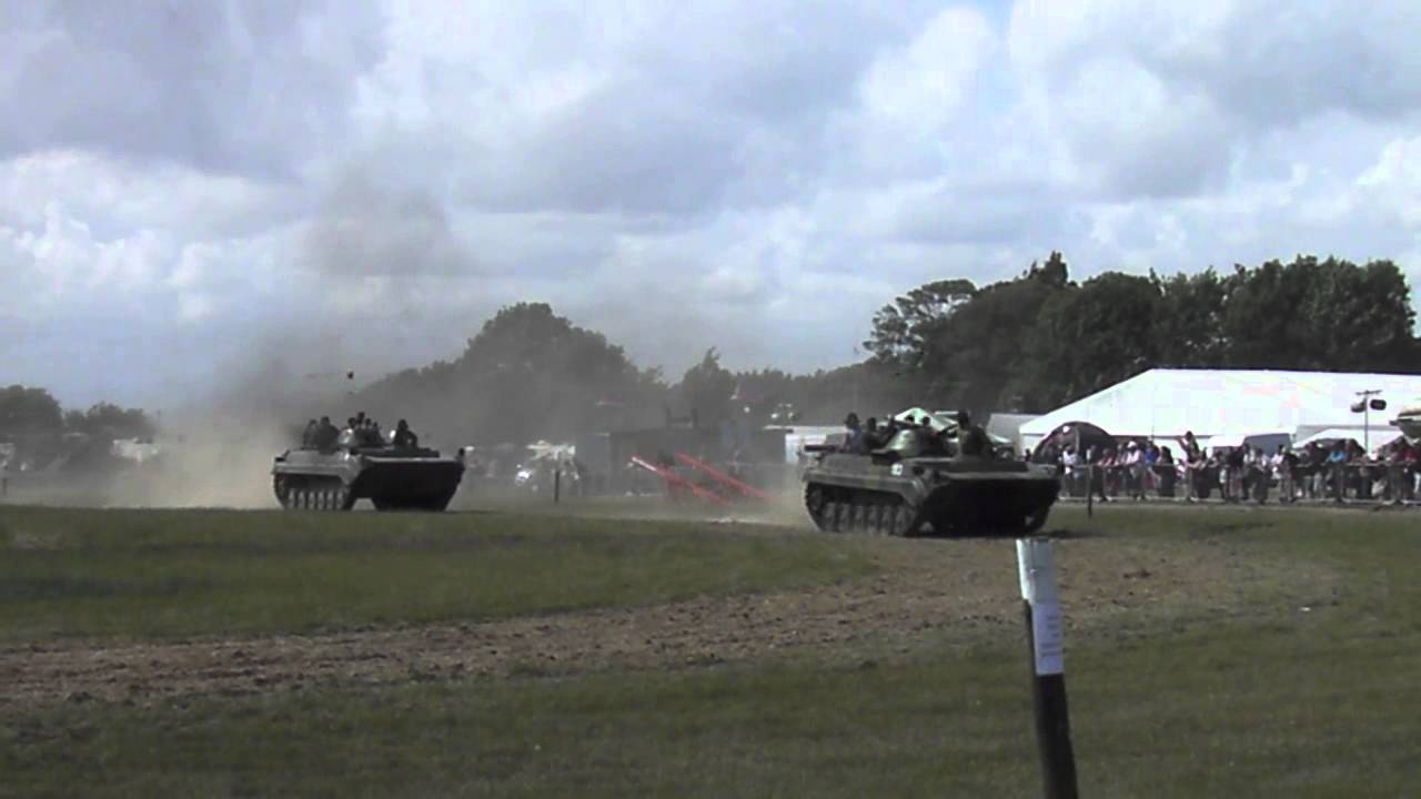 CZ OT-90 Tracked APC chase , The War & Peace Revival 2015
