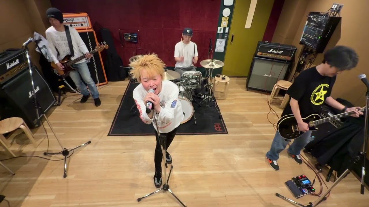 スタジオ練習　ジュンスカ　コピバン　何も知らないから　すてきな夜空　全部このままで