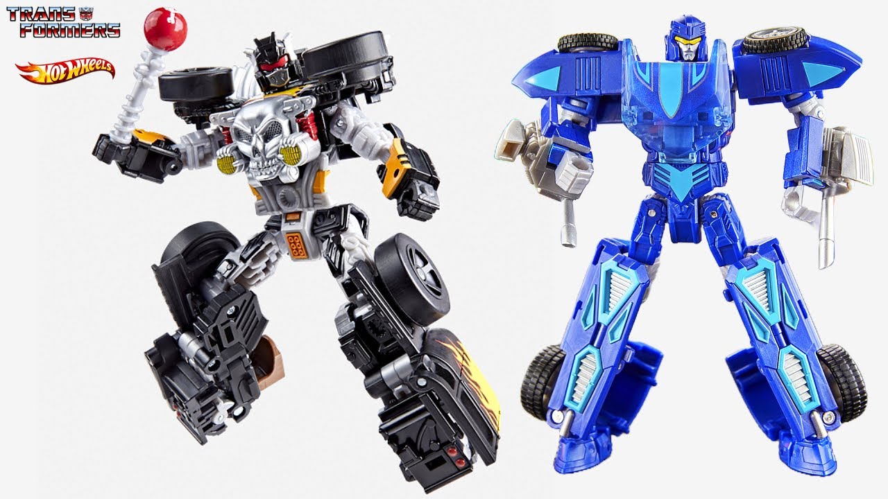 Cool Toys!!! Hot Wheels x Transformers BONE SHAKER + TWIN MILL Stock Images!!!