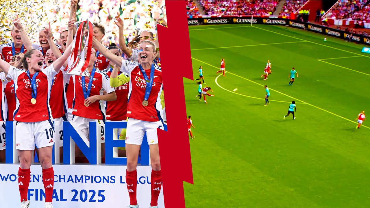 Arsenal Women’s BEST MOMENTS of 2025 Ft. WINNING the Women’s Champions League!