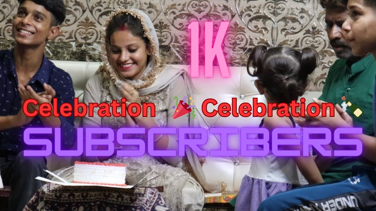 1k subscribers celebration video 🎊 || Mehak Shah || #1k #subscribers