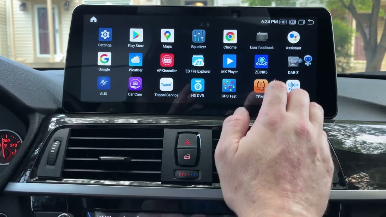 Xtron 12.3&rdquo; BMW Android 12 display upgrade.