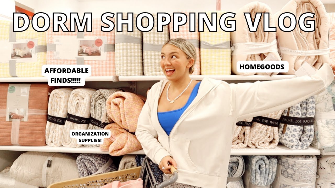 college dorm shopping vlog 2022 *back to school!*