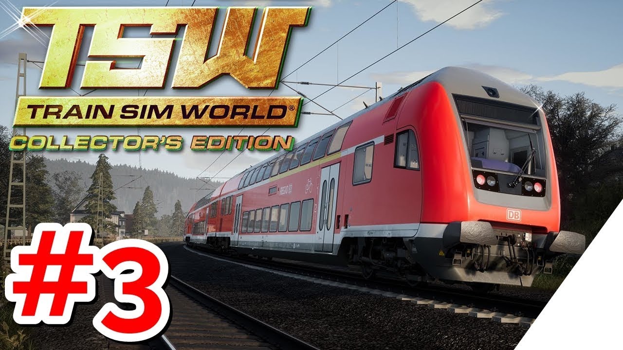TRAIN SIM WORLD [PS4][German] Let's Play #3 Zug hat Verspätung ?!