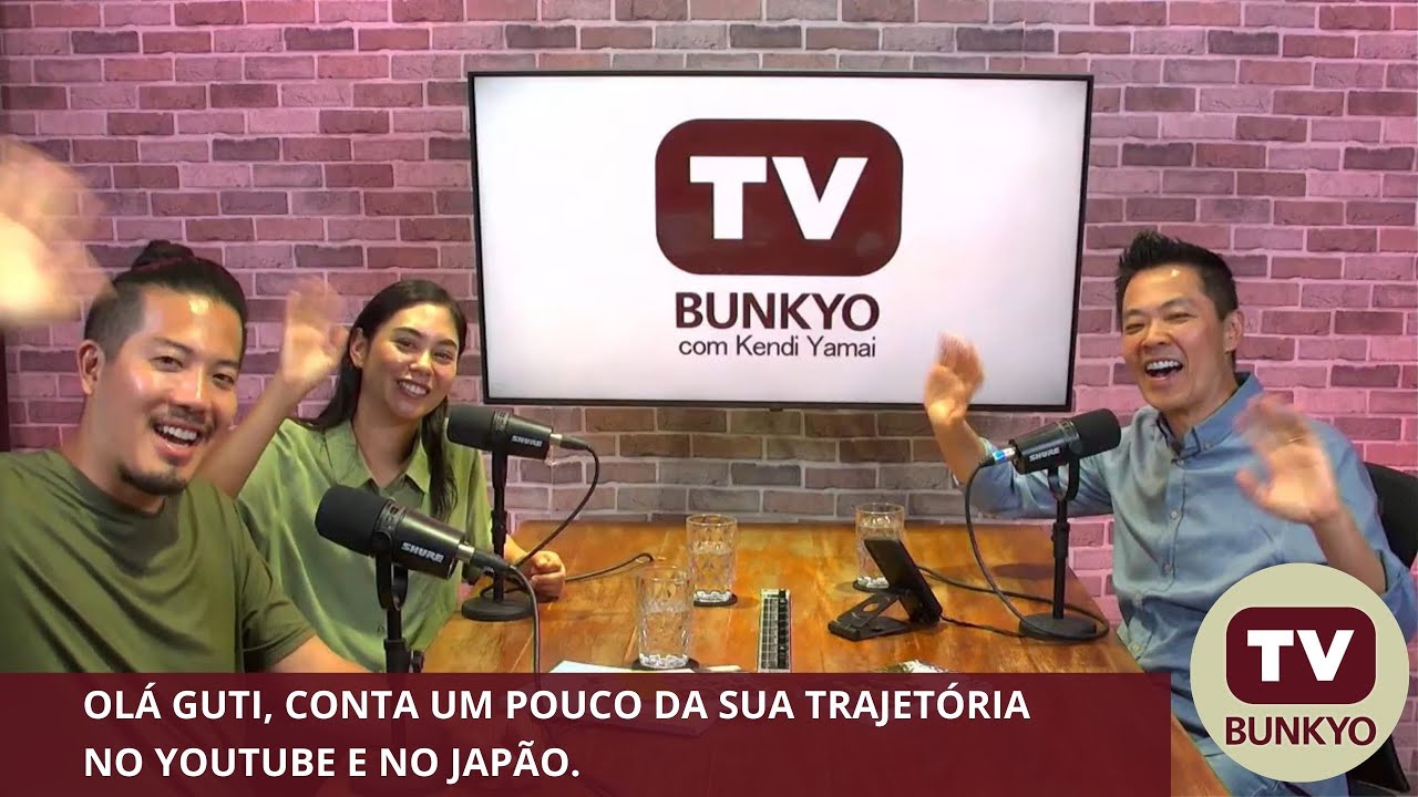 Olá GUTI, a trajetória no YouTube e Japão - TV BUNKYO