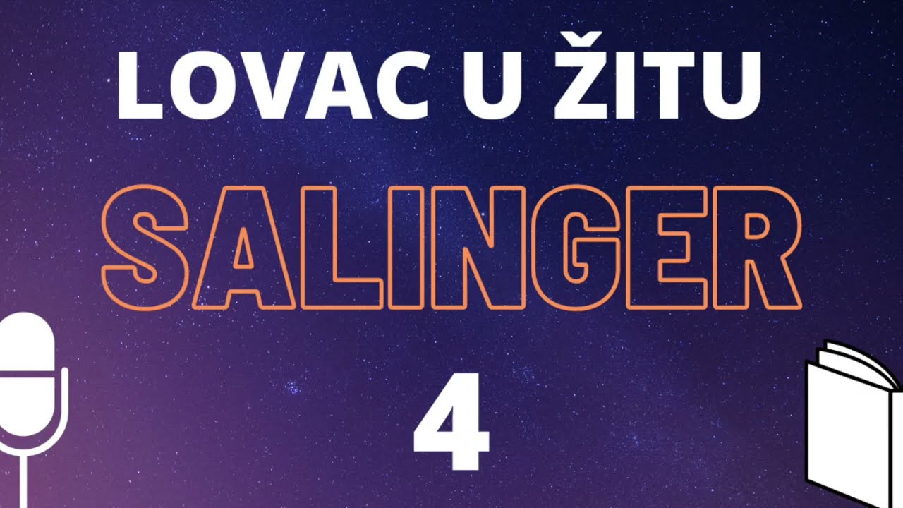 J. D. Salinger: Lovac u žitu 4 ❇️ AUDIO KNJIGA na hrvatskom