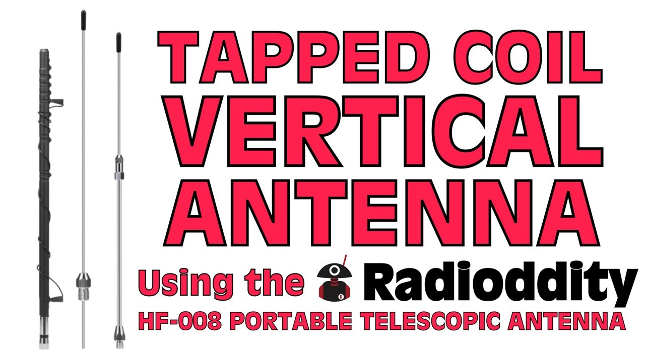 Портативный с использованием антенны Radioddity HF-008