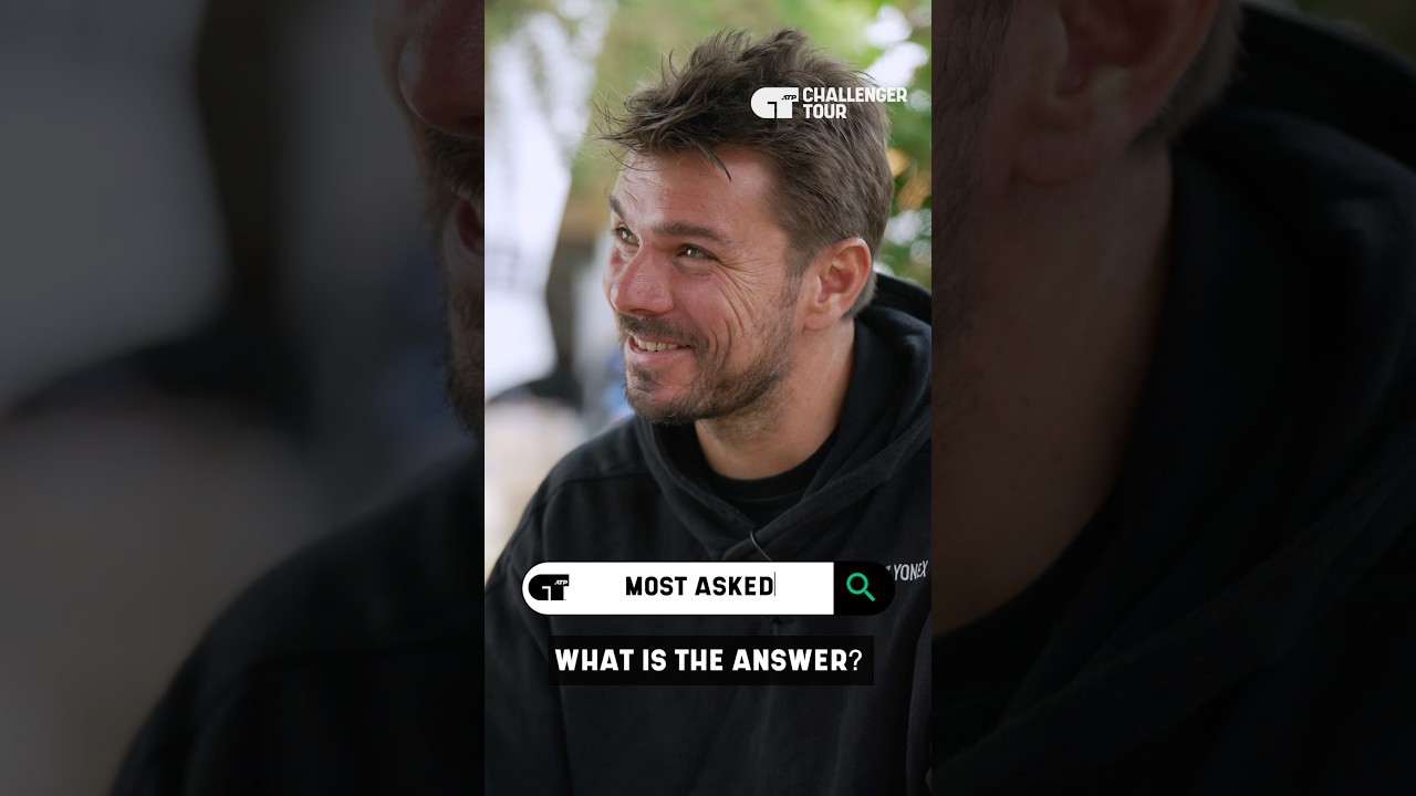 Stan Wawrinka is here to answer all your burning questions ⁉️ #ATPChallenger