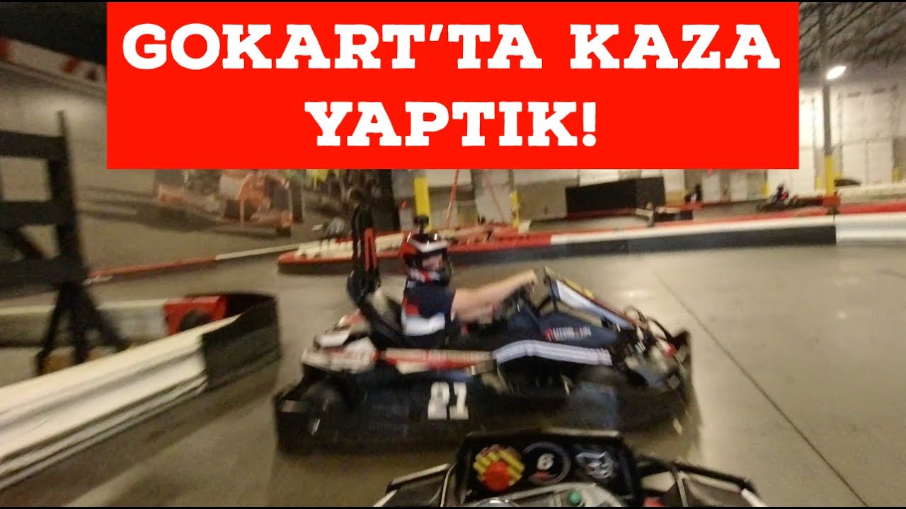 Go-Kart'ta kaza yaptık! | Efsane yarış! | Formula 1 Kazası