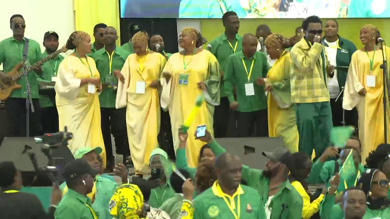 MHE. RAIS DKT. SAMIA AKISHIRIKI MKUTANO MKUU CCM (SIKU YA PILI)