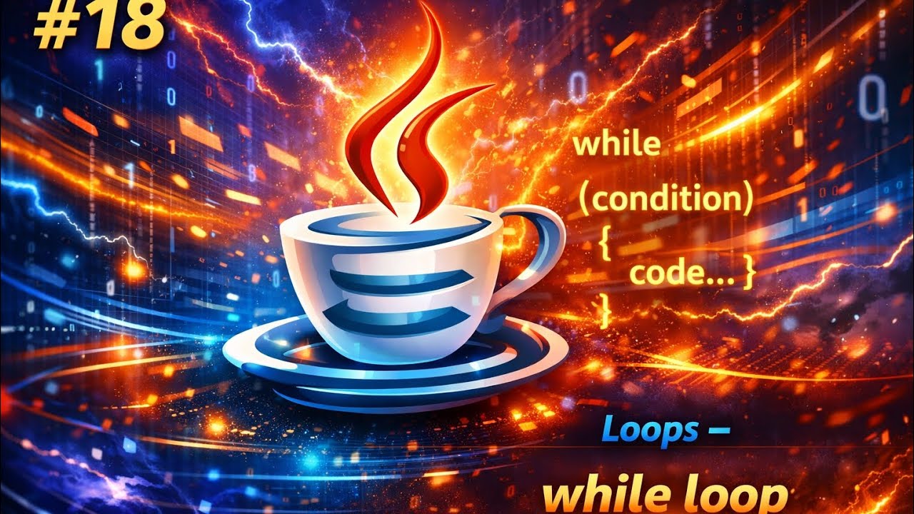 Java Loops - while Loop بالعربي 