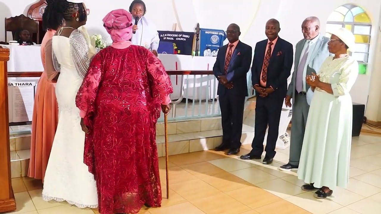 FOLRENCE & ISAAC  PRIVATE WEDDING AT EMBU COUNTY.