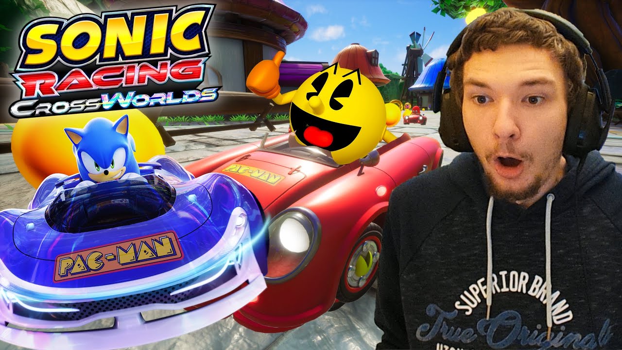 PAC MAN ist da und es ist Grandios! | Sonic Racing Crossworlds