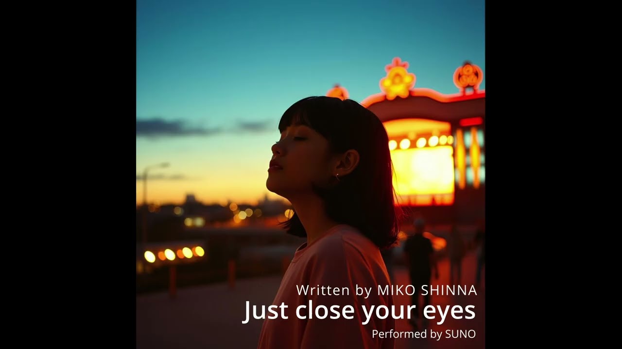 Just close your eyes #ai作曲 #music #suno #ai音楽 #MIKOSHINNA #song #楽曲提供 #anime #trance #jpop #作業用音楽
