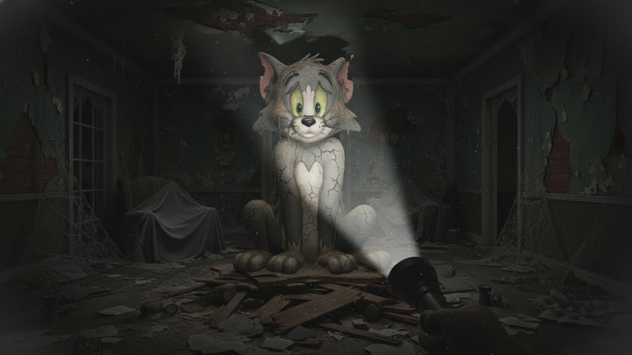They FOUND the Tom and Jerry Characters at an ABANDONED House!!