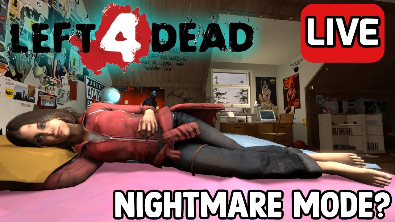 🔴 LEFT 4 DEAD 1: NIGHTMARE MODE With Viewers  | IS IT GOOD NOW?