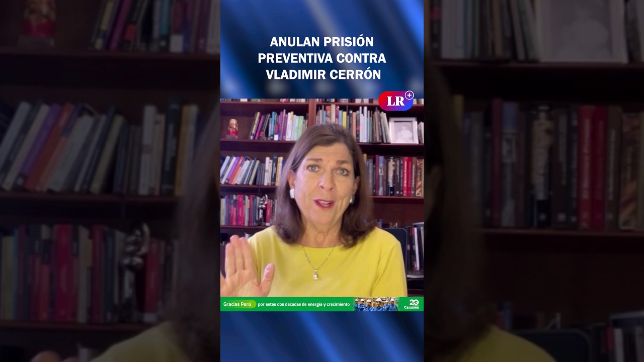 Anulan prisi&oacute;n preventiva contra VLADIMIR CERR&Oacute;N en caso ANTALSIS | RMP #shorts