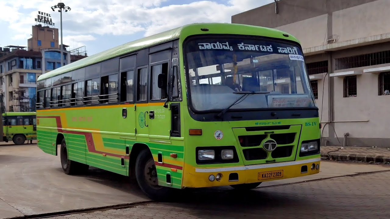 5 Mins of #hd Departures of #buses from City/Rural #Platform of #central Bus Stand, #belagavi..