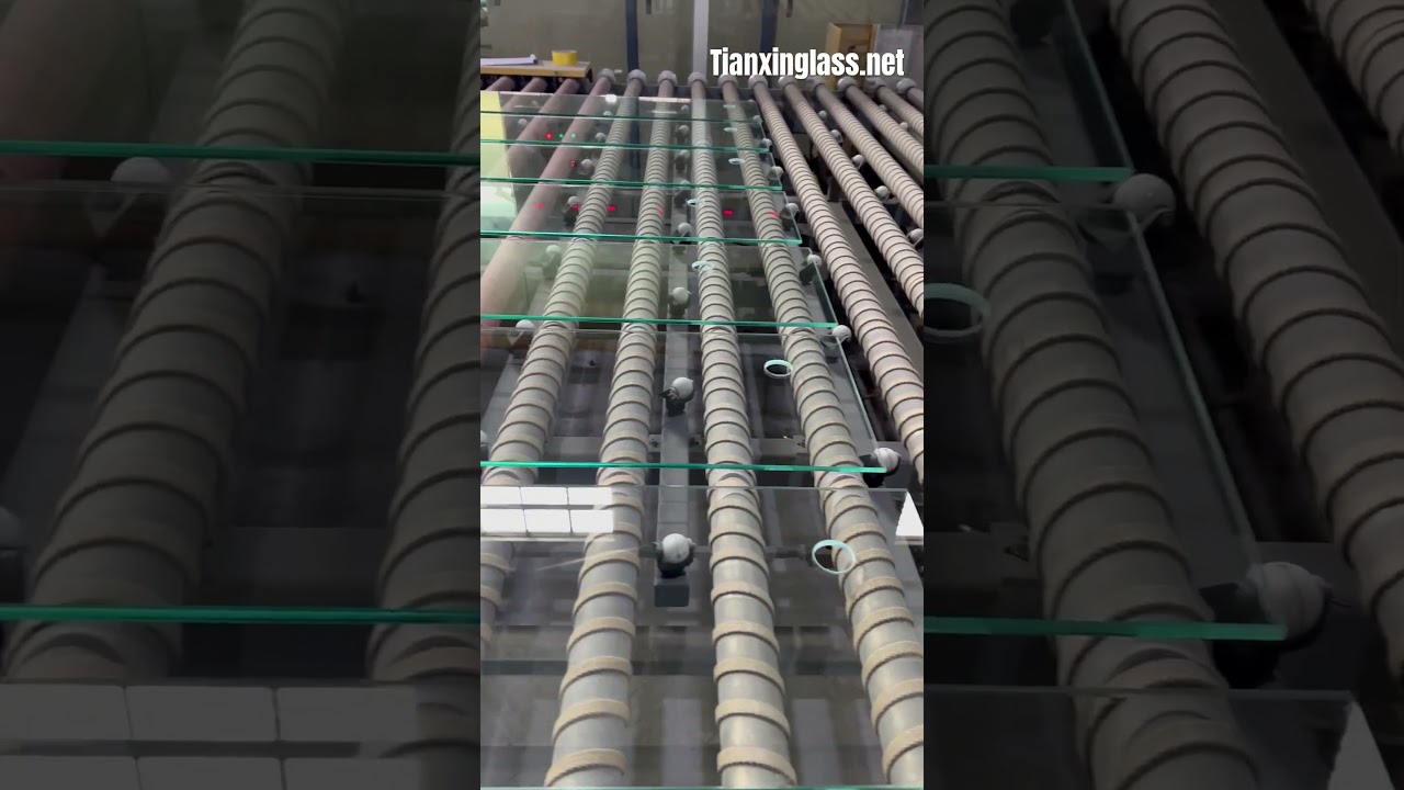 Tianxinglass manufacturer workshop #glass #manufacturing #glassing #glassfactory #buildingglass