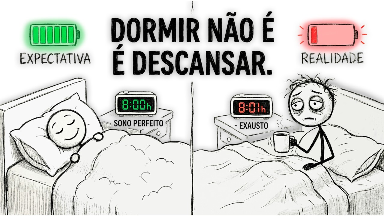Por Que Você Está SEMPRE CANSADO? (Mesmo Dormindo 8h)