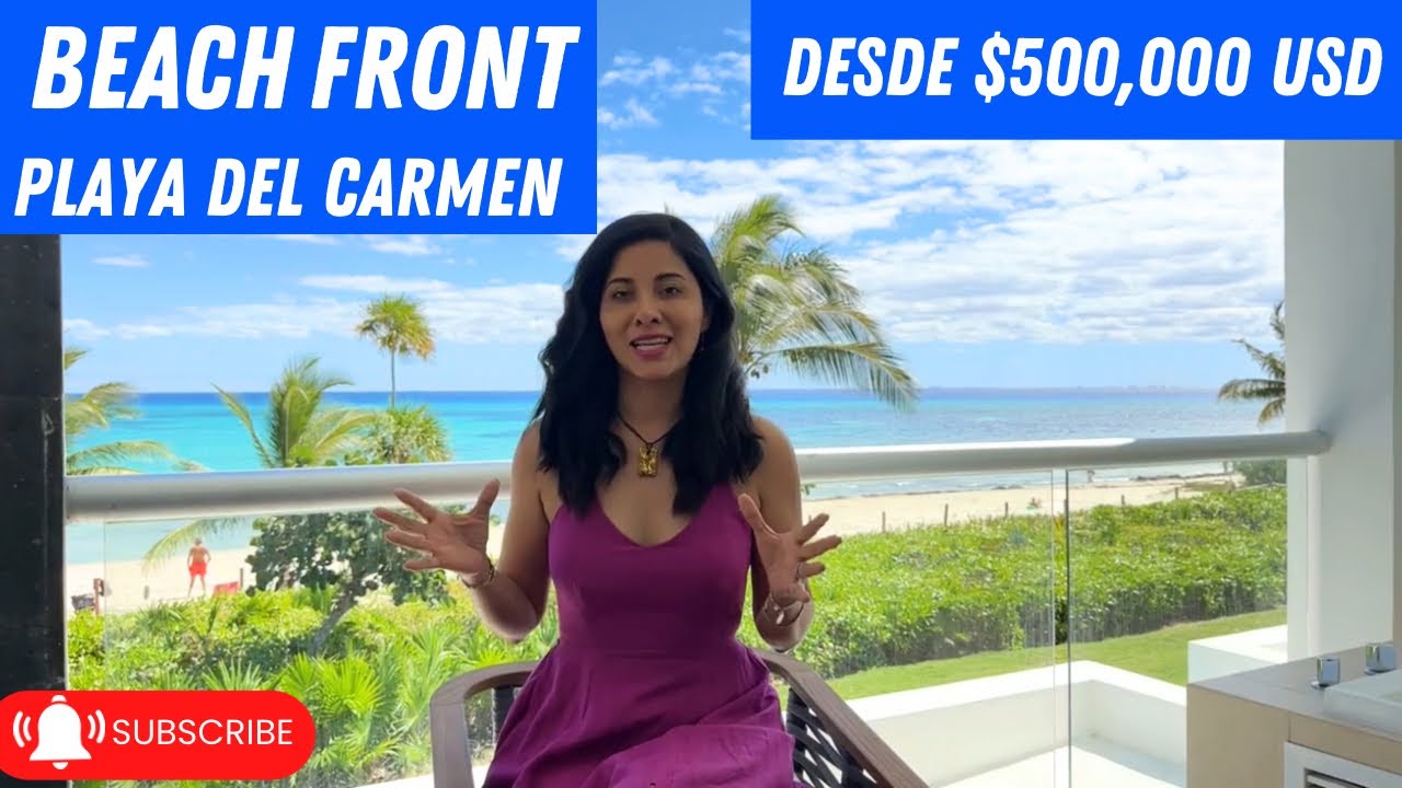 😰 ULTIMOS! Departamentos frente al mar / Mareazul Playa del Carmen.