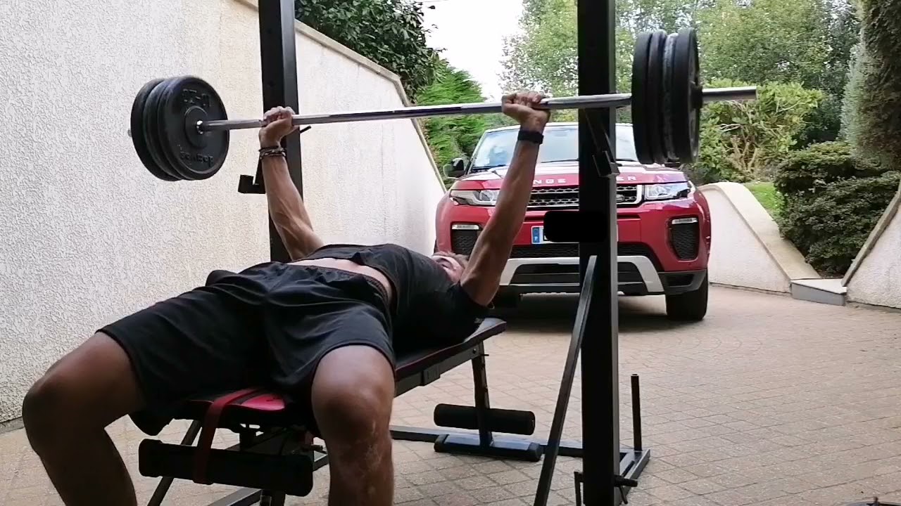 3x90 kg bench press