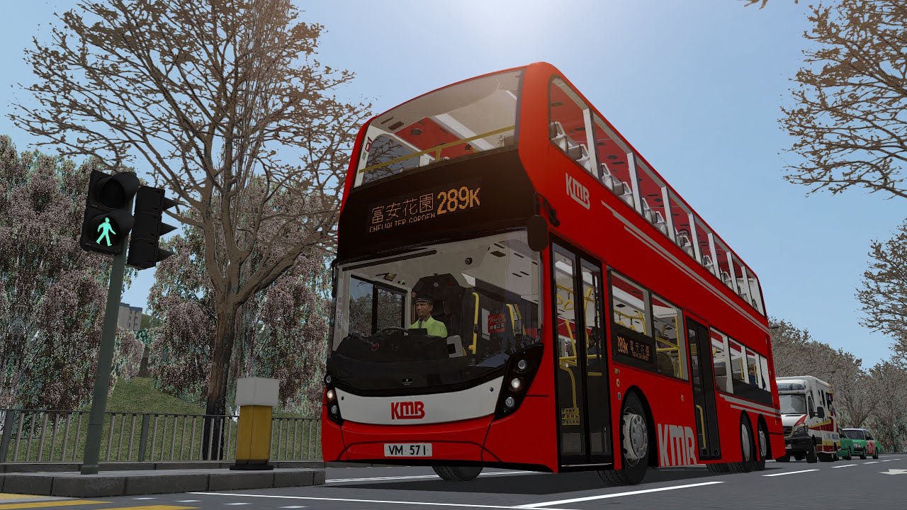 OMSI 2 ADL E500MMC Facelift KMB ATENU 九巴 Rt.289K 大學站↺富安花園