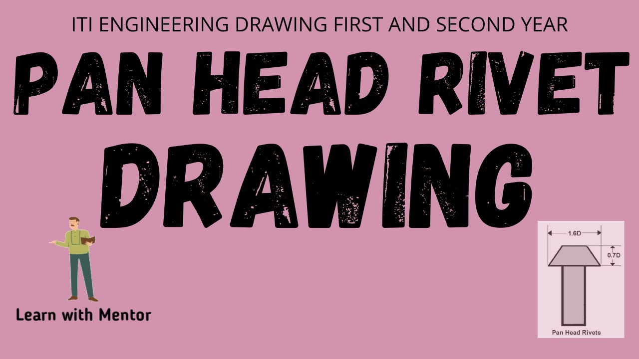 PAN HEAD RIVET DRAWING