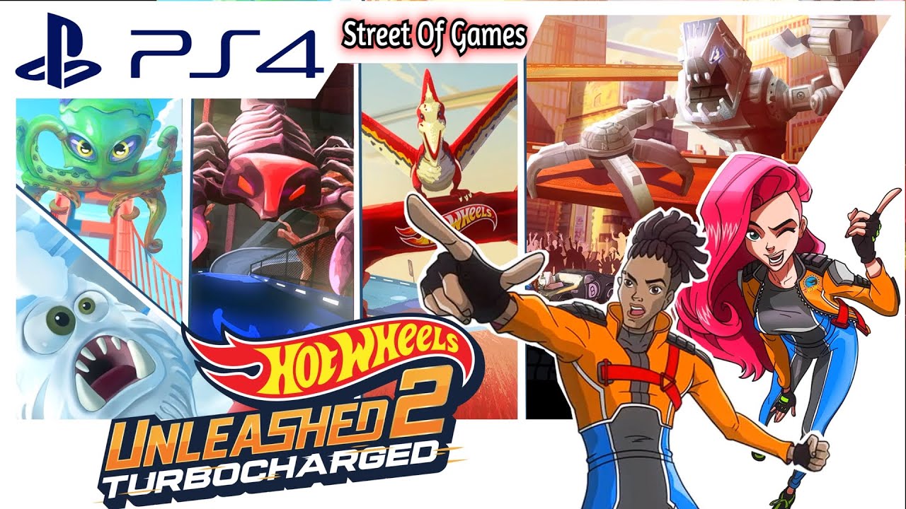 Hot Wheels 2 Unleashed Turbocharged - All Bosses (2K 60FPS)