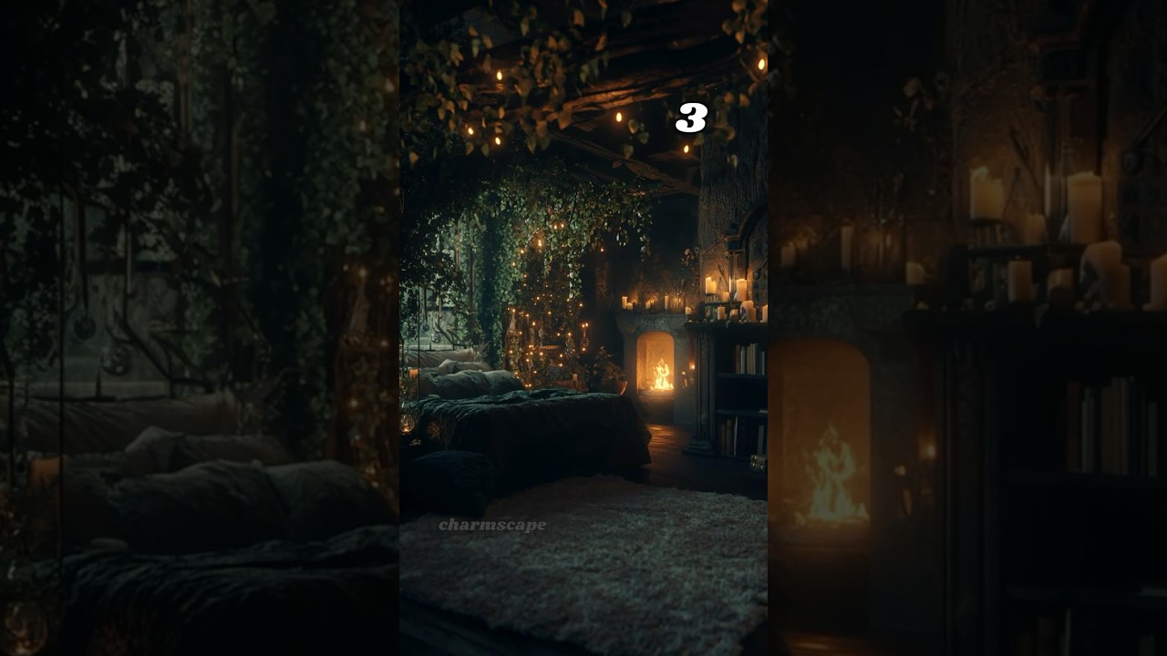 Choose your dark fantasy bedroom ✨ #bedroom #darkfantasyaesthetic #vibes #magical #darkfantasy