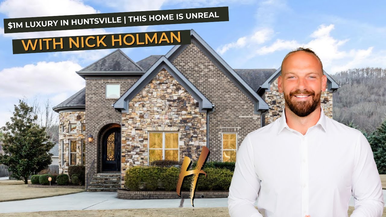 You Won’t Believe This $1M+ Home in Huntsville, AL (McMullen Cove) | 35 McMullen Ln | Nick Holman