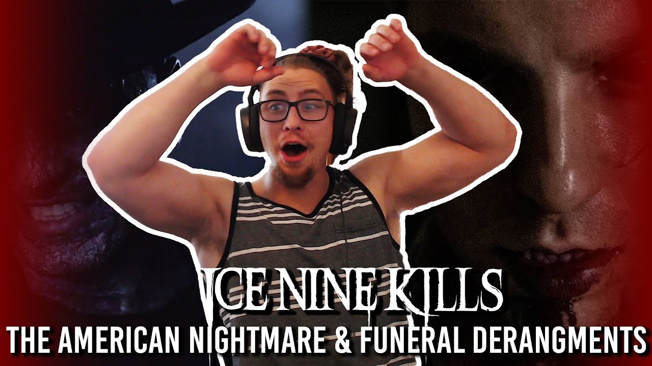 DOUBLE METAL REACTION!! Ice Nine Kills - The American Nightmare / Funeral Derangements!!