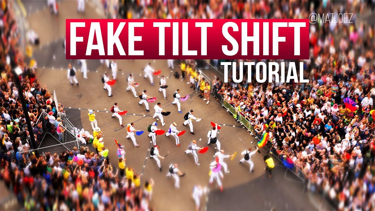 How to fake tilt shift