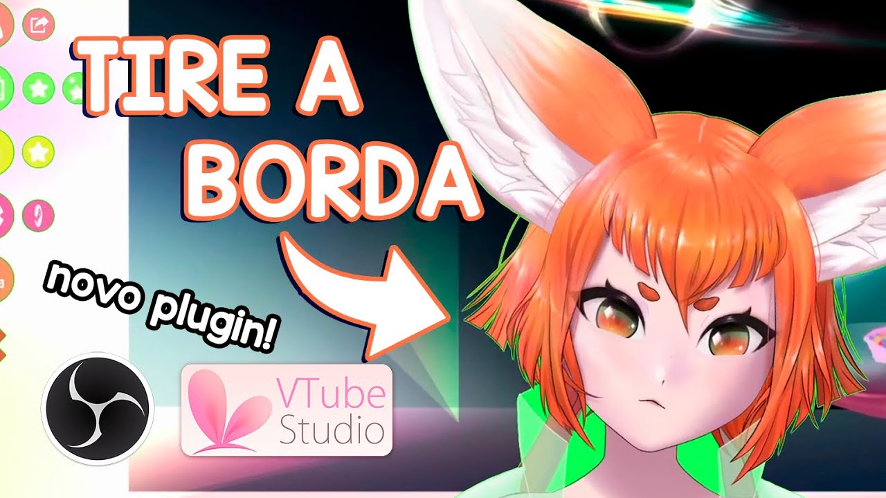 Como colocar Vtuber na Live ou Vídeo com OBS sem Chroma Key!