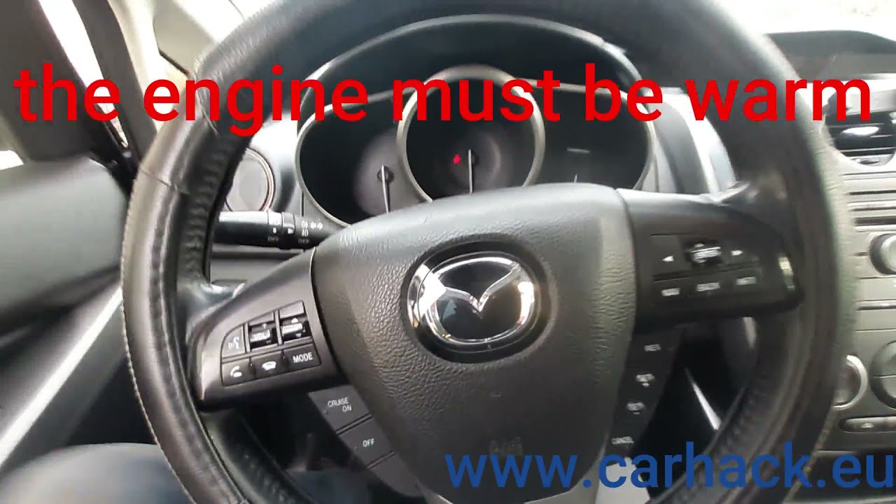mazda cx7 P1336 chain calibration