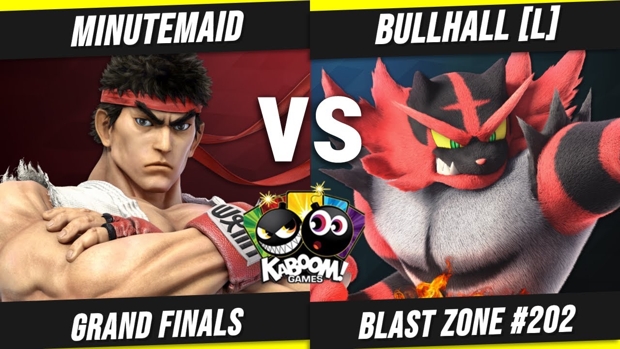 Blast Zone #202 GF - NBG | MinuteMaid (Ryu) vs BullHall [L] (Incineroar)