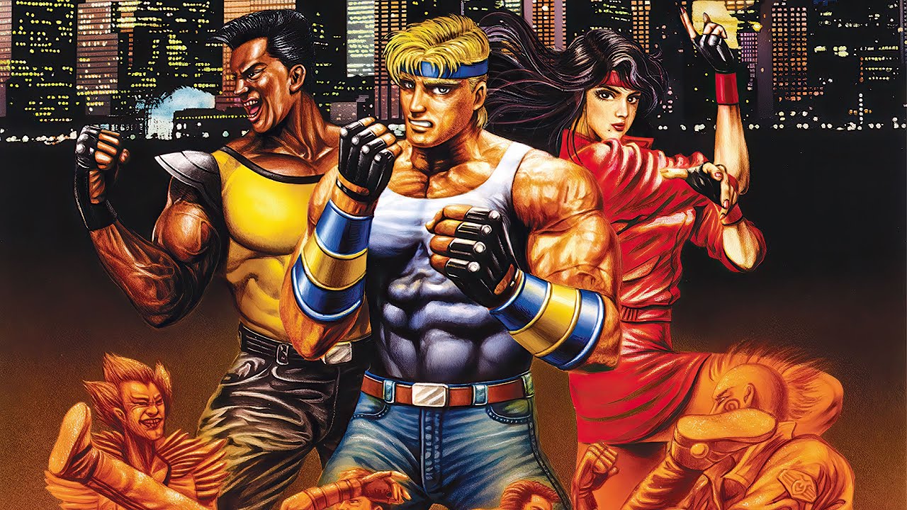 On joue à STREETS OF RAGE (Sega Megadrive) en HARDEST en coop avec Zac