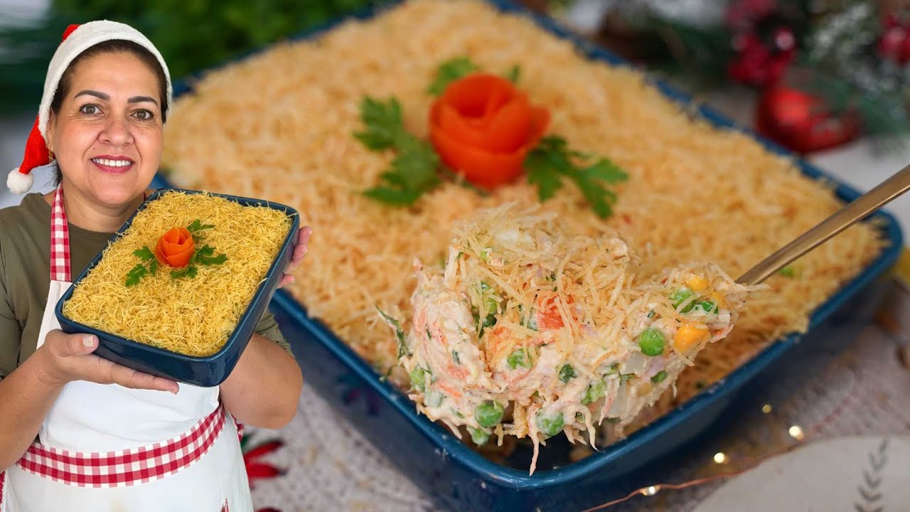 SALPICÃO DE FRANGO SUPER CREMOSO DA MINHA MÃE | RECEITA ESPECIAL PARA O NATAL