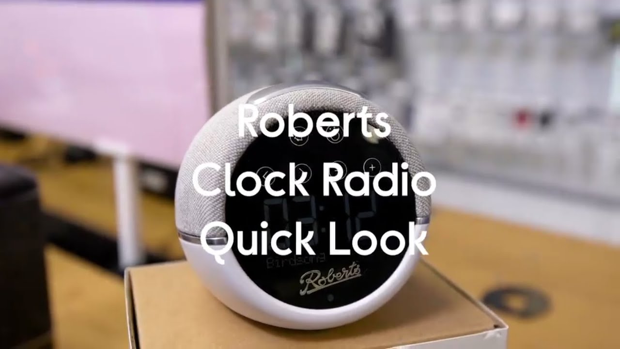 ROBERTS Zen Plus DAB+/FM Bluetooth Clock Radio - Quick Look