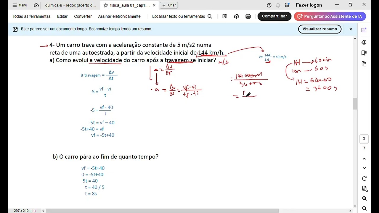 fisica1_cap1_ 4# deslocamentos_exemplo 4