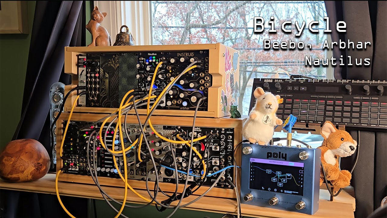 Bicycle - Generative Ambient Eurorack Modular piece no. 149 - Beebo, Arbhar, Nautilus