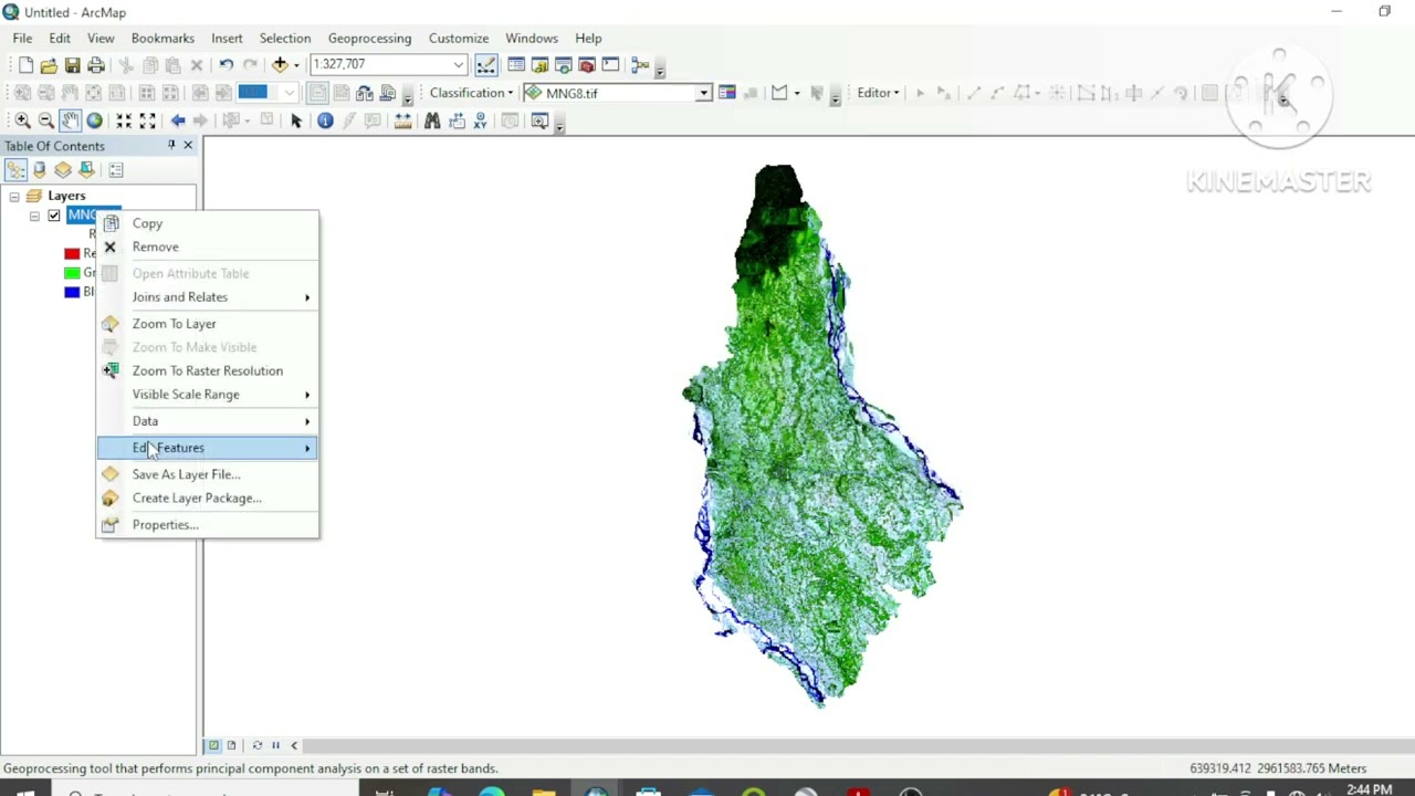 Principal Component Analysis (PCA) in ArcGIS || PCA || How to do PCA in ArcGIS